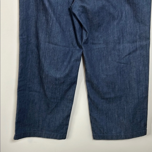 J Crew Rayner Jean Wide Leg Dark Wash Trouser High Waist Sz 26 NEW - Picture 9 of 9